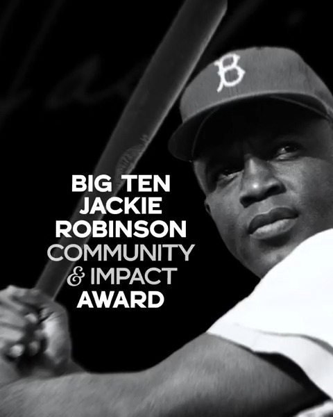 We are honored to announce the establishment of the Big Ten Jackie Robinson Community & Impact Award. More info: