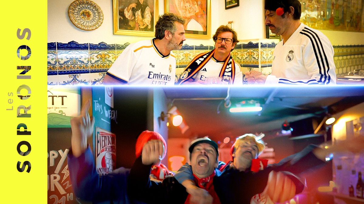 🗣️ « Tu vas prendre cher avec Lees-Melou, Le Bretagne Funk c'est pas du Biniou ! » 🎶 #LesSopronos lancent les hostilités avant Brest - Real Madrid ! ⚽️