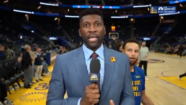 Steph was trolling 😭