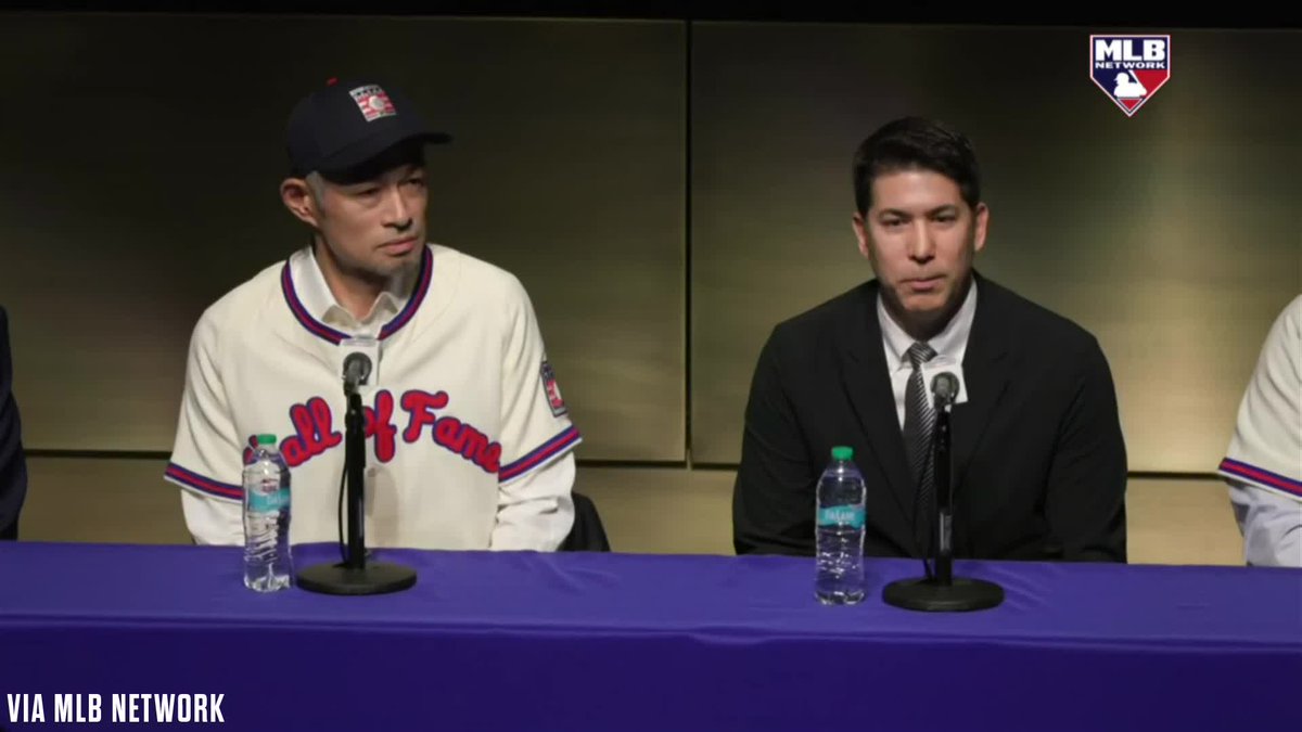 Ichiro says he would like to have the one writer that didn’t vote him into the HOF over to his house to “have a drink together and have a good chat”