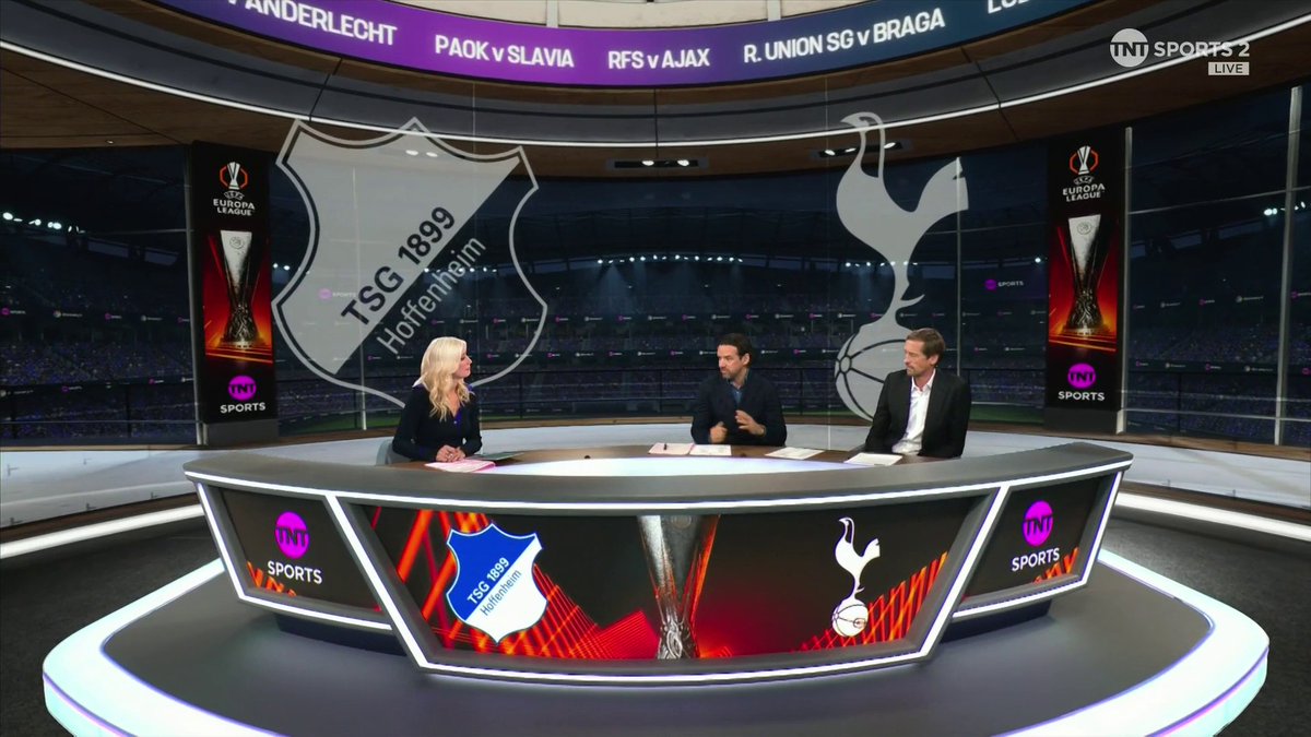 "He's been the one shining light" 🌟 Owen Hargreaves and Peter Crouch have been so impressed with Dejan Kulusevski this season, Tottenham's shining light. 🎙️Lynsey Hipgrave | 📺 TNT Sports & discovery+ UK
