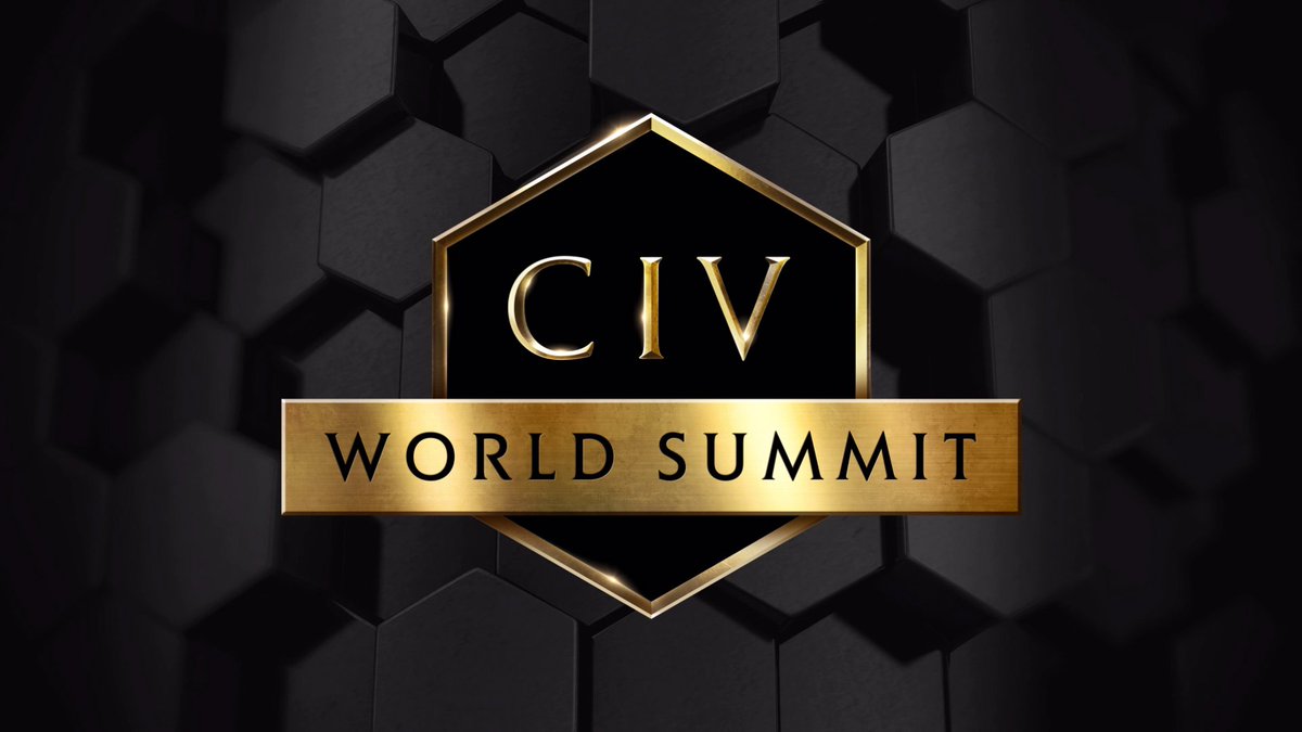 🌐 Introducing: the 𝗖𝗜𝗩 𝗪𝗢𝗥𝗟𝗗 𝗦𝗨𝗠𝗠𝗜𝗧 🌐 Join us LIVE on February 8 as we celebrate #Civ7 with an epic multiplayer battle between five members of the Civ community! Save the date: