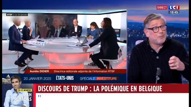 ▶️#International - Trump diffusé en différé : polémique en Belgique : “La RTBF n’est pas neutre, ils imposent leur lecture de la politique.” Jean Quatremer #24hPujadas #LCI #La26 ⤵️
