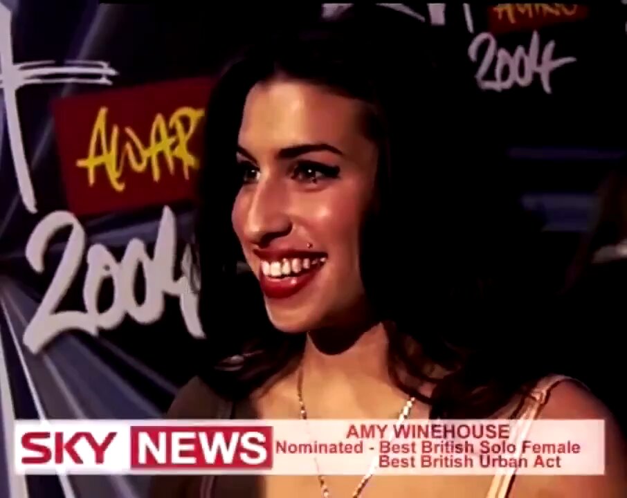 “I don’t want to miss Beyoncé!” - Amy Winehouse at the 2004 Brit Awards.
