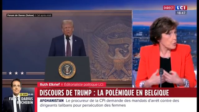 ▶️#International - Trump diffusé en différé : polémique en Belgique : “C’est quasiment de l’ordre de la faute professionnelle lorsque les médias du monde entier le donnent. Vous n’assurez pas votre mission d’information.” Ruth Elkrief #24hPujadas #LCI #La26 ⤵️