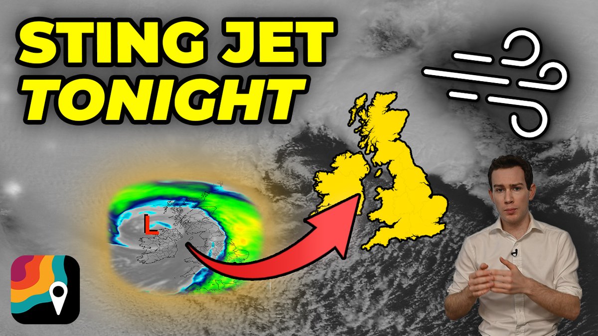 Very concerned about tonight’s sting jet potential in Ireland and the United Kingdom: