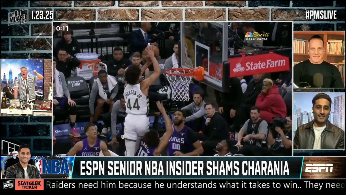 .Shams Charania tells Pat McAfee Milwaukee Bucks forward Andre Jackson Jr. has committed to the Slam Dunk Contest at NBA All-Star Weekend. He joins Stephon Castle and Matas Buzelis so far in the dunk contest 👀