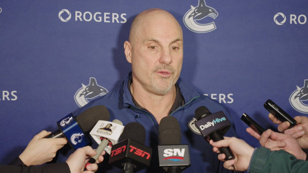 "You got to embrace it as a player. You want to play these games...These are the games you play hockey for." 🗣 Hear from Head Coach Rick Tocchet ahead of tonight's game against the Oilers. #Canucks | The Province
