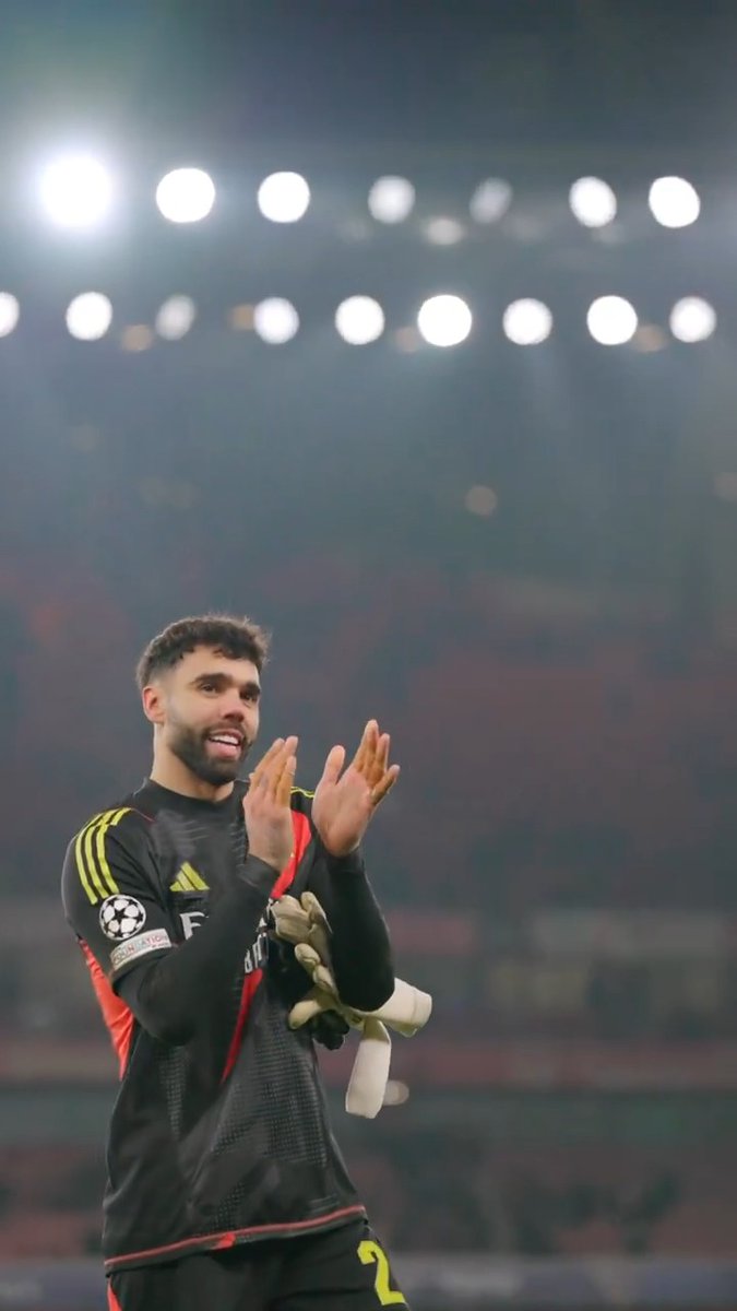 Relentless Raya 🫡 0 goals conceded at home in the UCL league phase 🧤