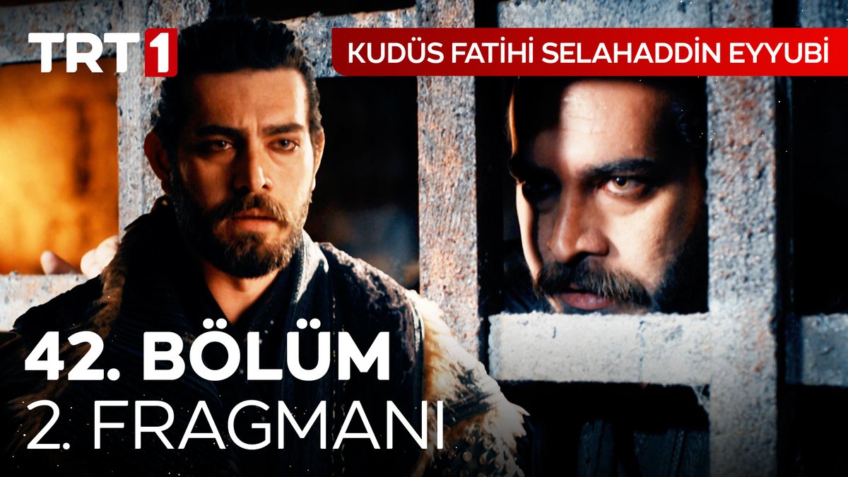 “Size verdiğim bu vazifenin sonunda belki de şehadet var!” #KudüsFatihiSelahaddinEyyubi 42. bölüm 2. fragmanı yayında! Yeni bölüm pazartesi saat 20.00’de TRT 1’de! 📺