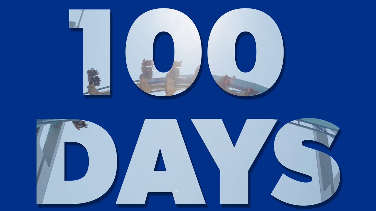 Believe your 👀, folks. Just 💯days until the fun returns. Opening Day is May 3, 2025. Will we see you? Plan your visit 👉
