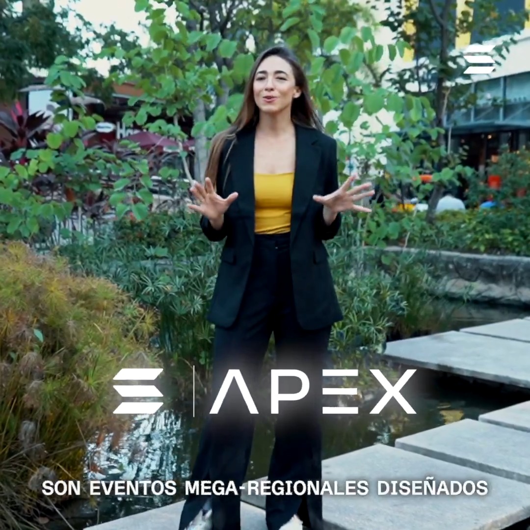 Presentamos APEX, la conferencia principal de Solana en Ciudad de México. Si estás explorando fintech, criptomonedas y stablecoins, ¡acompáñanos!