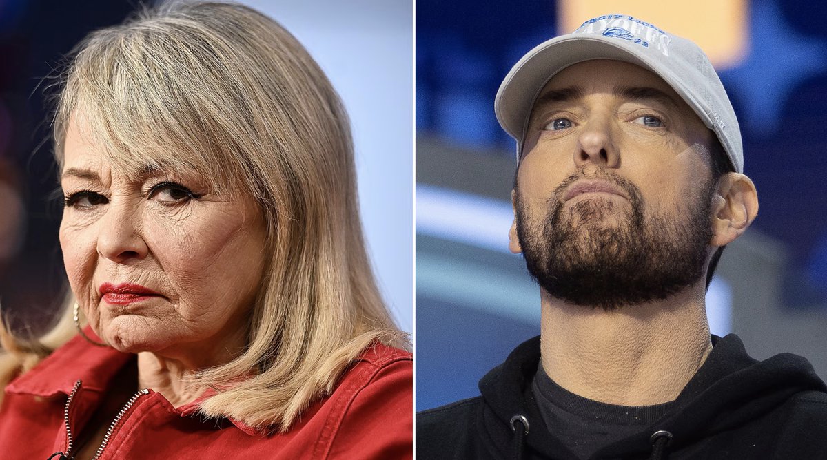 Roseanne Barr isn't one of Eminem's stans.