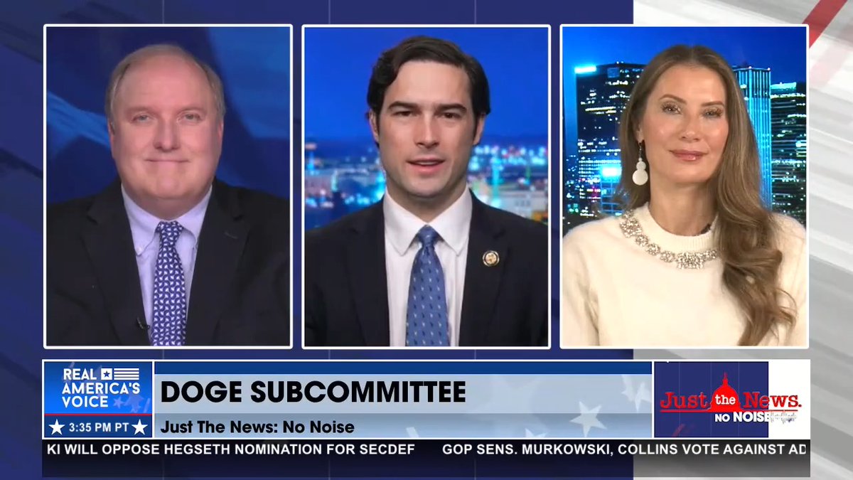 “AMERICANS ARE SO TIRED OF SEEING THEIR TAX DOLLARS GO TO BOGUS GOVERNMENT PROGRAMS. Brandon Gill details how DOGE has their work cut out for them as they work to cut government spending. “This isn’t for show!” Amanda Head John Solomon