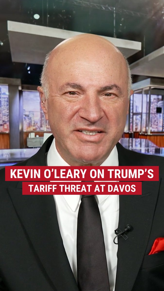 ‘LOUD AND CLEAR’: “Shark Tank” star Kevin O'Leary aka Mr. Wonderful breaks down President Trump’s “tariff signal” to different countries at the World Economic Forum.