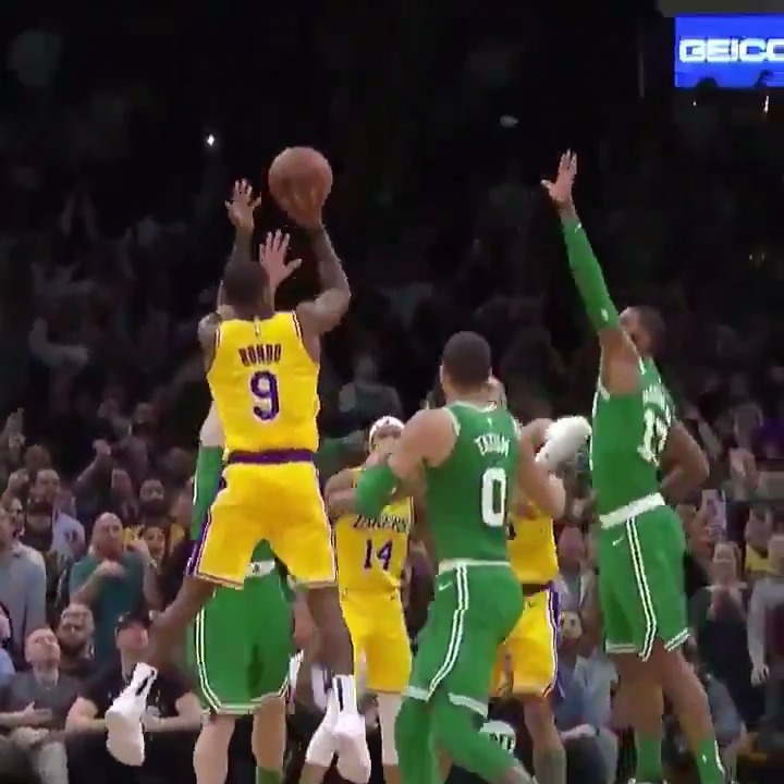 Never forget when Rondo stunned the Celtics with this game-winner (2019)