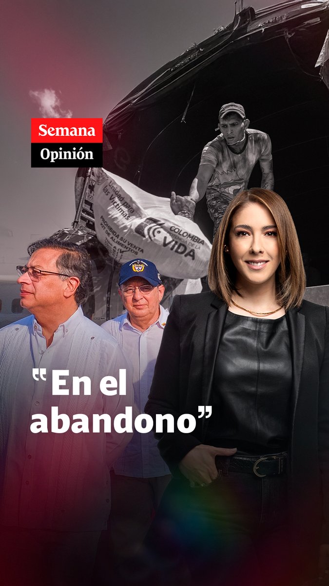 “Mientras el Catatumbo vive una de las peores tragedias, con más de 40.000 desplazados y 80 muertos, el presidente Gustavo Petro se fue de viaje a Haití con su ministro de defensa”: Juanita Gómez opina.