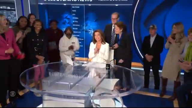 For the final time, Norah O'Donnell 🇺🇸 signs off from the CBS Evening News.