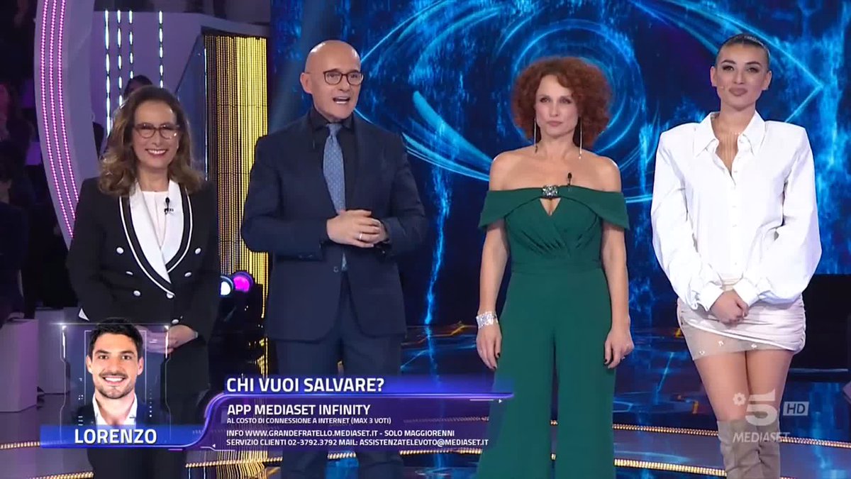 Grazie per aver seguito con noi questa puntata di #GrandeFratello su #Canale5: prossimo appuntamento? Lunedì! ❤️ Nel frattempo su Mediaset Extra, Mediaset Infinity, sul nostro sito e su tutti i social potrete continuare a vivere la Casa! Buonanotte! ✨