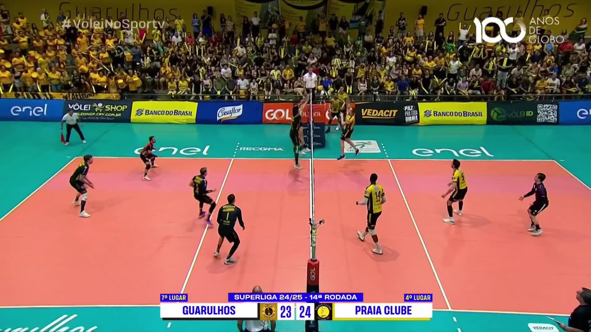 WHAT A RALLY! 🇧🇷🔥 📹: SporTV/VBTV 🏐 #Volleyball #Volei #Superliga #Brasil