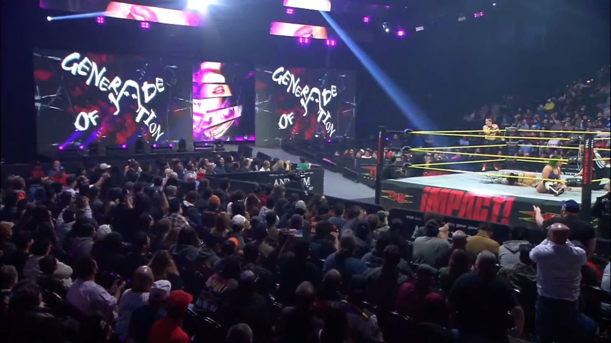 .Elayna Black is in the iMPACT Zone and just cost Masha Slamovich マーシャ・スラモビッチ a match! WWE NXT WATCH #TNAiMPACT on TNA+: