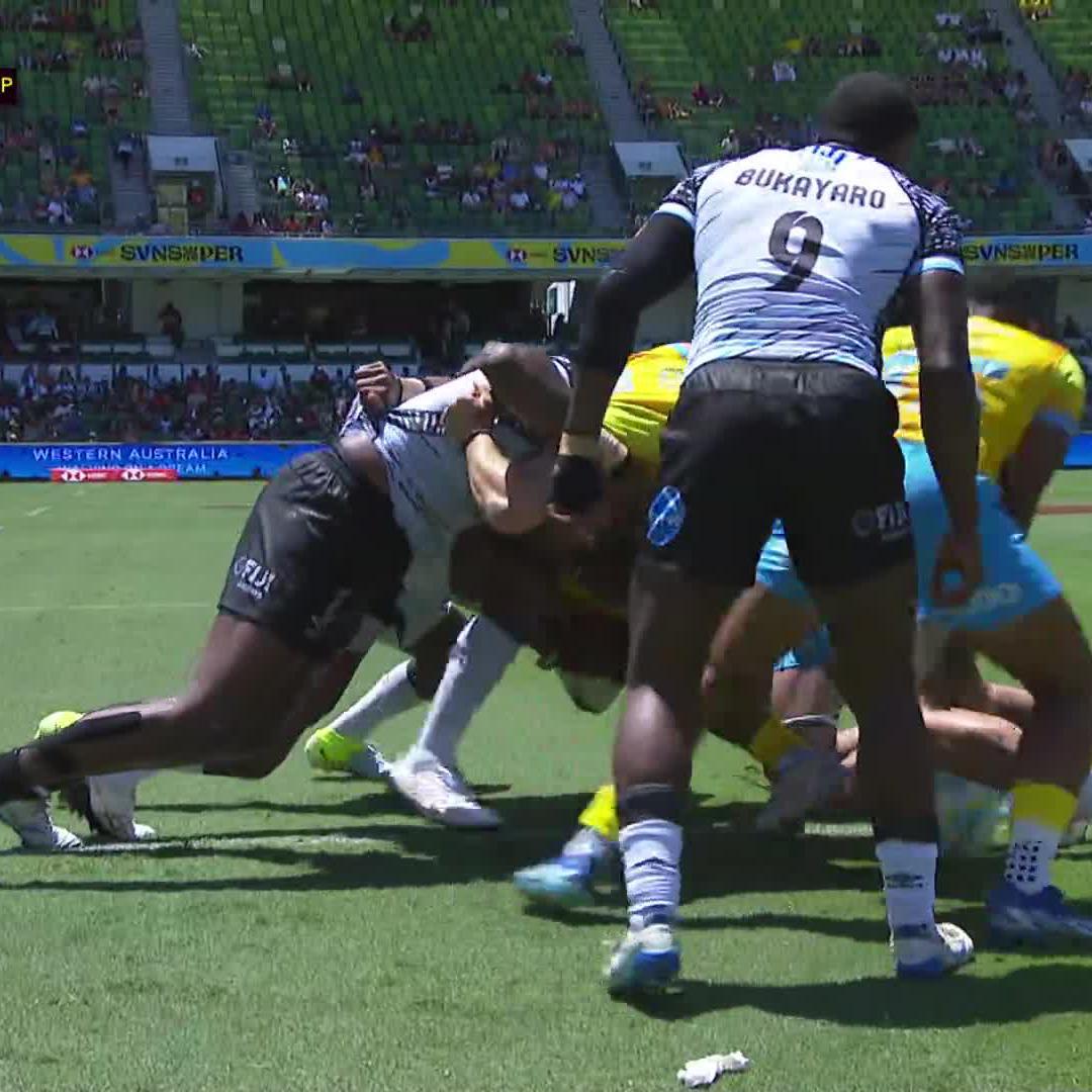 Pedro Hoblog completes the comeback for Teros 7's 🔥 #HSBCSVNS | #HSBCSVNSPER