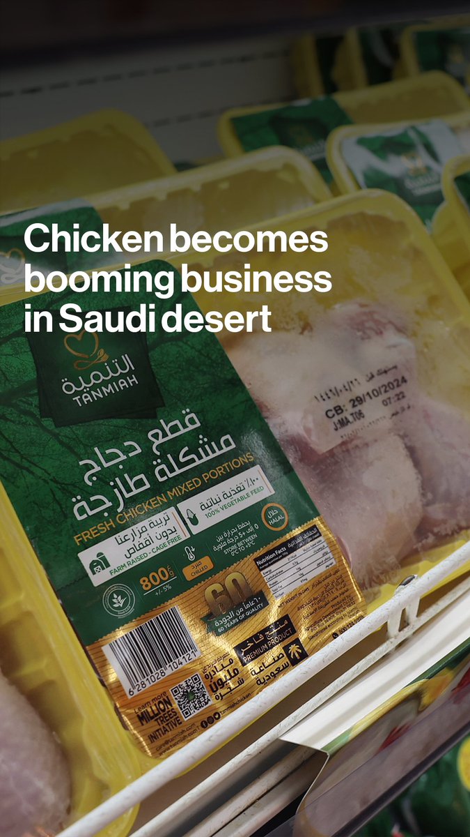 Chicken is a booming business in the Saudi desert as Crown Prince Mohammed bin Salman seeks to pivot from oil and bolster food security Feeding the birds means the Kingdom still relies on overseas imports, as Kateryna Kadabashy explains