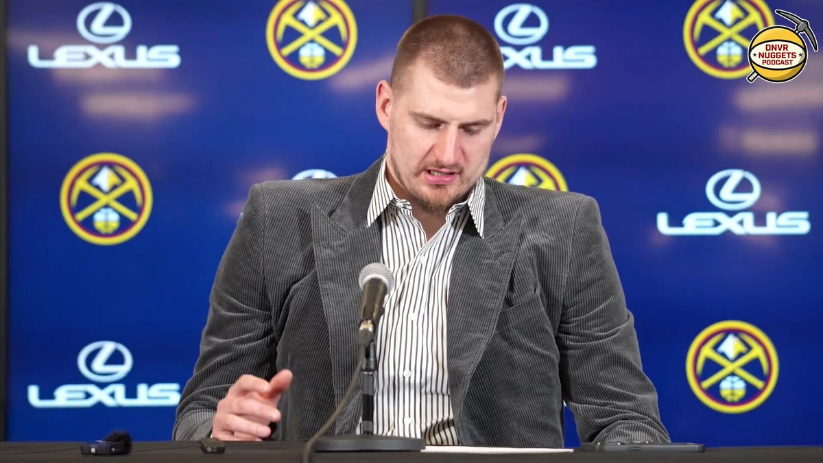 Nikola Jokic: “I think this is the best basketball of my life.” “I’m in shape. The ball is going in.” “I think I can influence the game on different levels. "