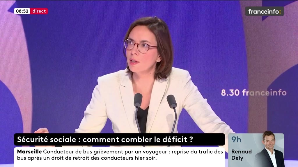 🔴 Travailler 7h de plus gratuitement ➡️ "Notre but ce n'est pas que le travail soit gratuit, mais si la Sécurité sociale a un déficit de 25 milliards l'an prochain sans retour à l'équilibre, vous savez ce qu'il y aura à la fin? Plus de Sécurité sociale", dit Amélie de Montchalin