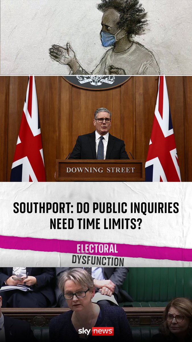 "People want answers much more quickly." The PM orders a public inquiry after the Southport murders - but Harriet Harman warns it can't drag its feet She explains why to Beth Rigby and Ruth Davidson. Listen to #ElectoralDysfunction 🎧 👉🏼