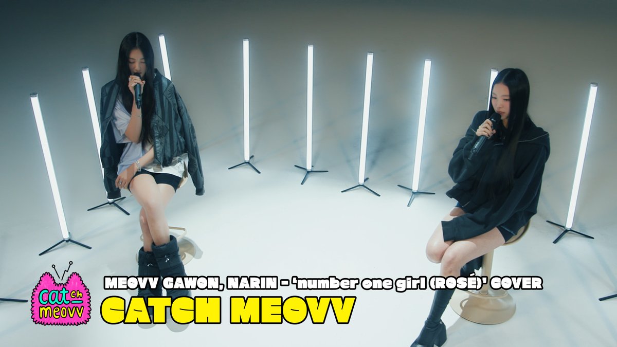 MEOVV GAWON, NARIN - ‘number one girl (ROSÉ)’ COVER | CATCH MEOVV 🔗 #MEOVV #미야오 #CATCHMEOVV #THEBLACKLABEL #더블랙레이블