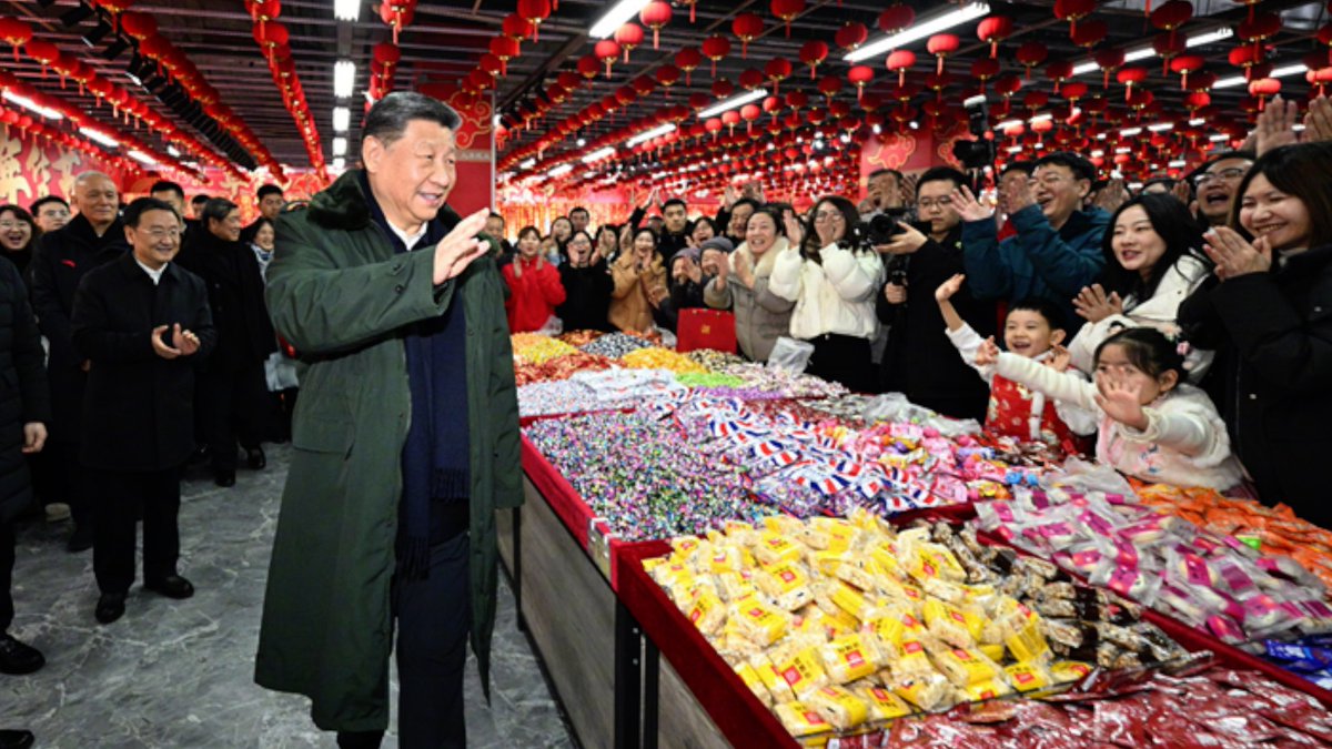 Chinese President #XiJinping: May your lives be as sweet as candies