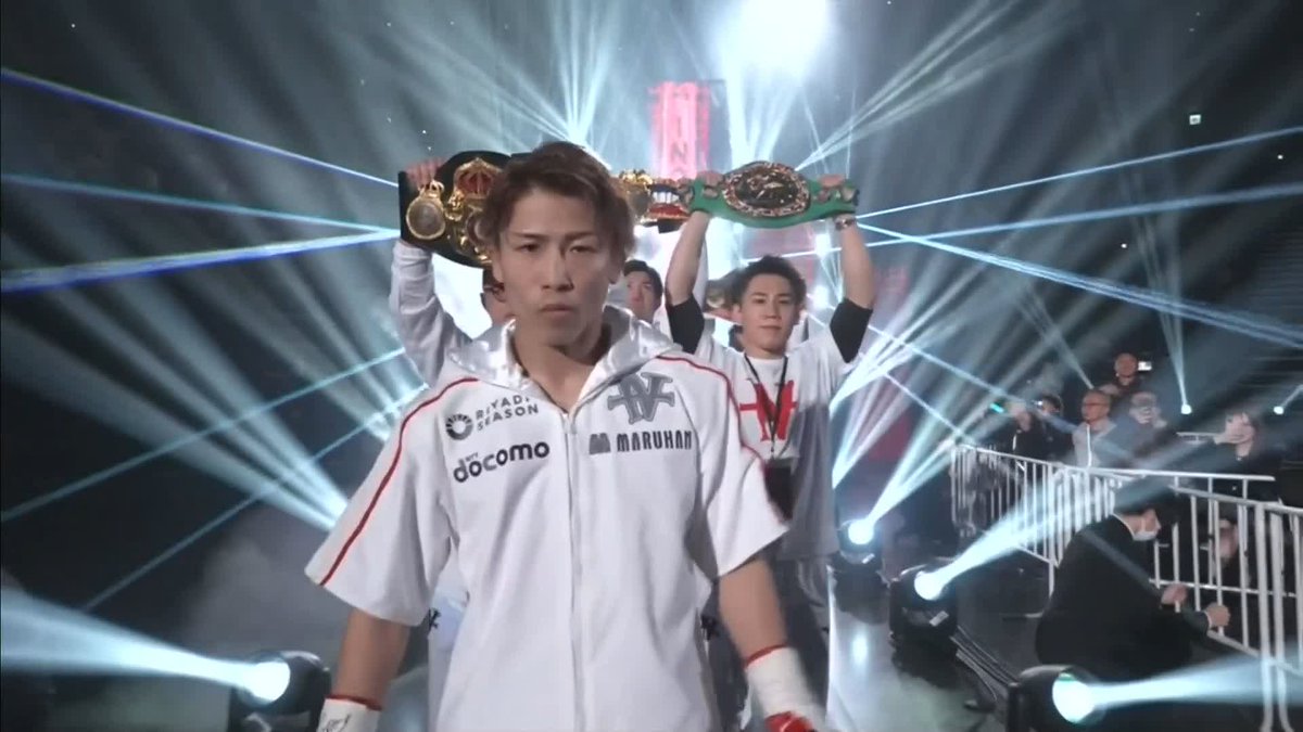 井上尚弥の神々しすぎる入場！ キム・イェジュン戦へ！