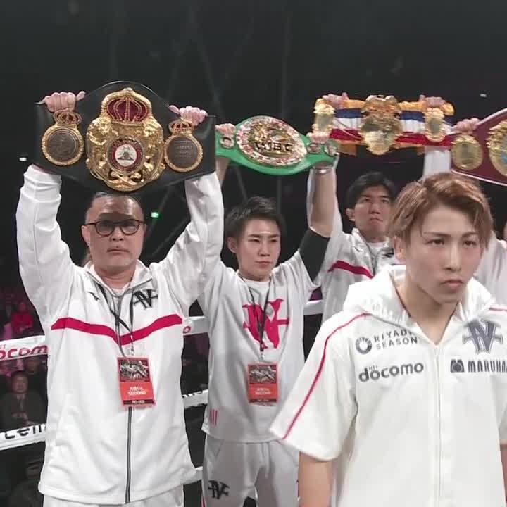 NAOYA INOUE TAKES THE RING. Get to ESPN+... now 👹 #InoueKim
