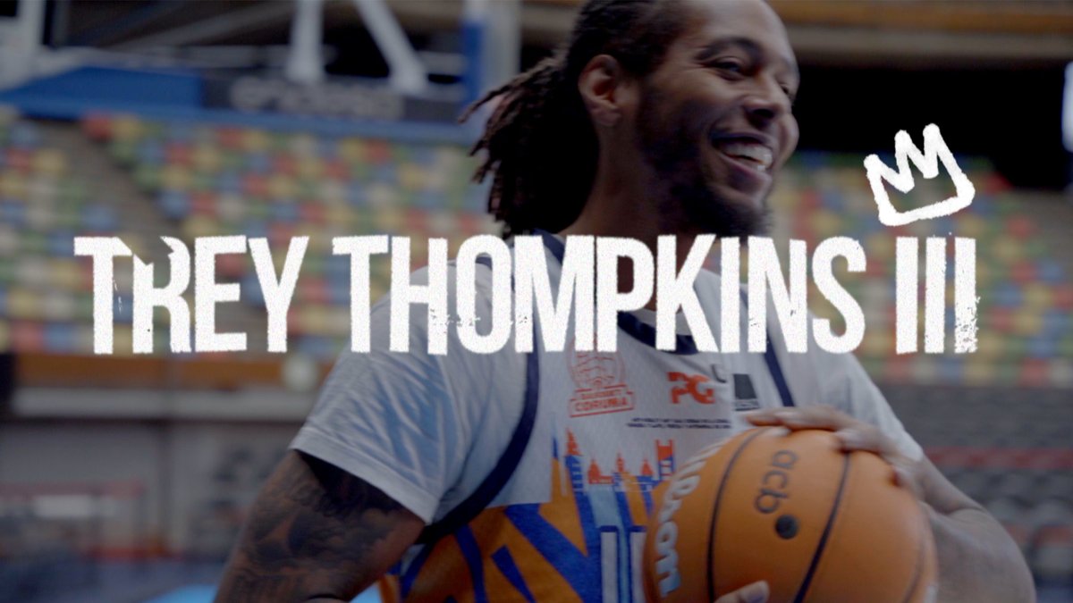 🗣️ "Soy ambicioso, me gusta demostrarle a la gente que se equivoca" Tras un año complicado, Trey Thompkins está volviendo a brillar en su nuevo reto, Leyma Leyma Basquet Coruña 🍊, con el que se reencontrará al Real Madrid Basket este fin de semana en la #LigaEndesa ✨ 🎯 Trey Thompkins
