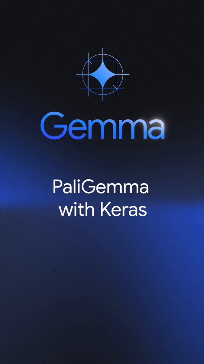 🔓Unlock the power of multimodal AI with PaliGemma and Keras! Keras software engineer Varun Singh gave an inside look at how PaliGemma works to solve language and computer vision tasks and how to leverage Keras for streamlined development. Watch →