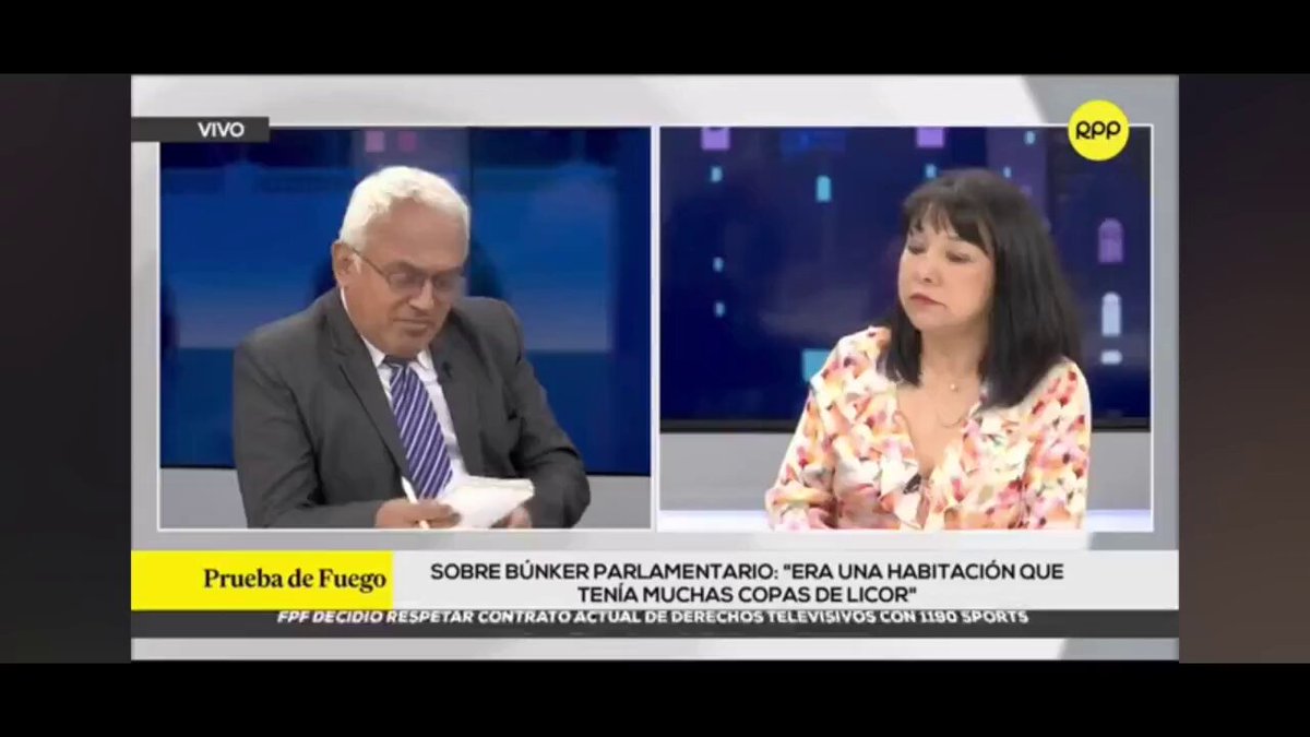 Ex Premier Mirtha Vásquez dijo que el congreso "hace rato" debió vacar a la Presidenta Dina Boluarte, por las muertes en las protestas y las denuncias sobre posibles actos de corrupción... vía Prueba de Fuego RPP Noticias