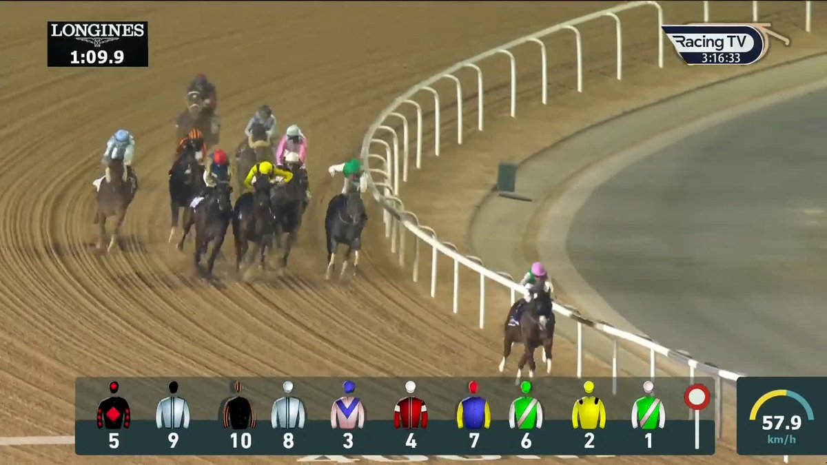 A Major Shock in Dubai!! 🤯 🇦🇪 LAUREL RIVER the Dubai World Cup winner and worlds top rated horse turns into the straight with a 6L lead and gets beat at 1.01 by the 50/1 shot KING GOLD. What did you think of the aggressive ride? 👀