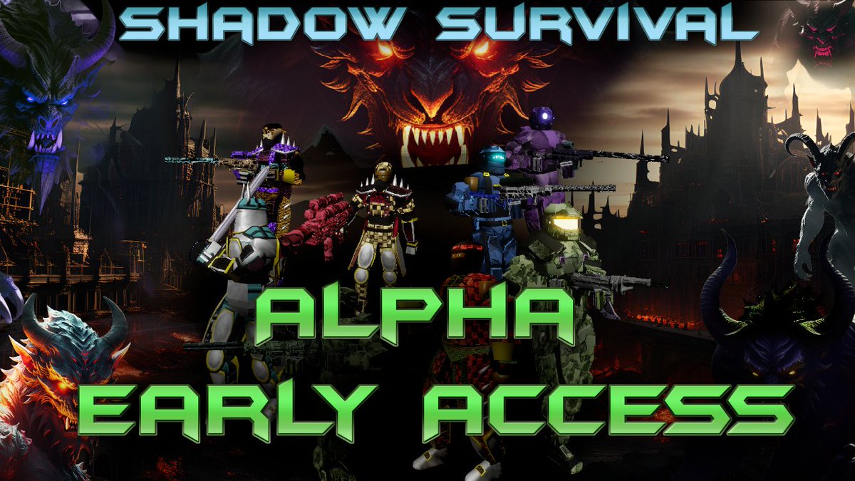 Hey everyone! Shadow Survival is releasing in Alpha Early Access, so that interested players can have an early look as it developes! Support here! #pc #steam #gaming #fps #survival #zombie #retro #action #indiegame #gamedev #itchio #indiedev