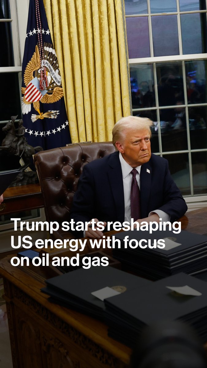 President Trump launched a sweeping overhaul of US energy policy hours after taking office Monday. Jennifer A. Dlouhy explains