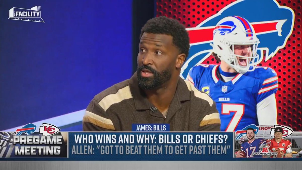 .James Jones predicts Josh Allen's Bills snapping the Chiefs' Super Bowl streak 👀