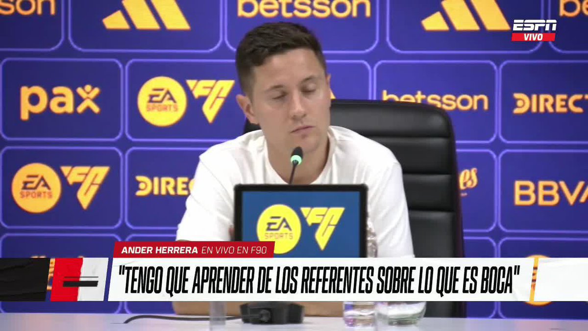 Ander Herrera me compro totalmente