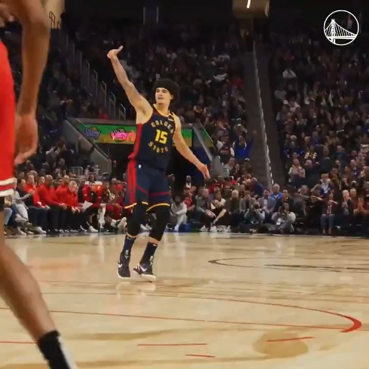 5 threes. Another career-high game. Gui Santos had himself a night.
