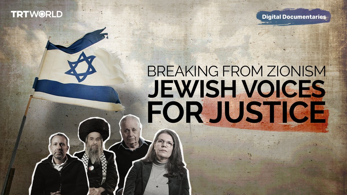 TRT World’s exclusive documentary “Breaking from Zionism: Jewish Voices for Justice” exposes how Zionist ideology has been deeply ingrained in Israeli society, using fear to maintain control. Discover the powerful stories of those who have dared to break free, challenge the narrative and stand for truth and justice