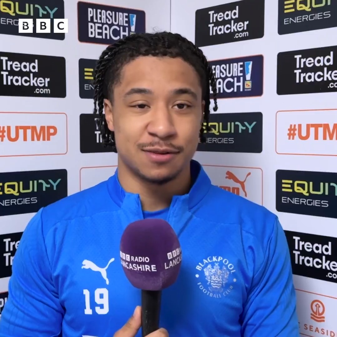 🟠 "From the conversations I had with other clubs, I got on the phone with Steve Bruce and he was just straightforward. He just wanted to help me out, get me back playing." #Blackpool signed Sammy Silvera on loan from #Middlesbrough #utmp | #Boro | #utb | #bbcfootball