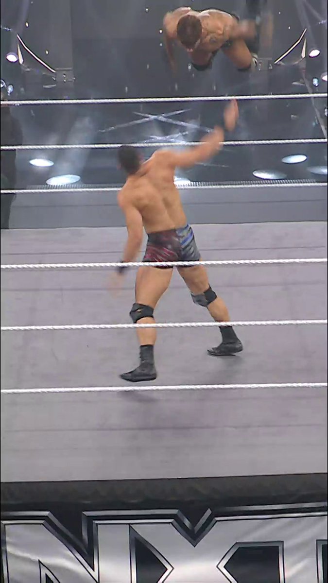 .Dion Lennox sent WES LEE FLYING 😱 #WWENXT