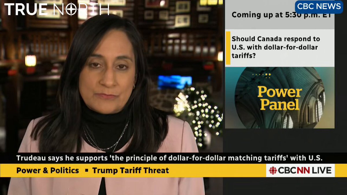 Minister of Transport and Internal Trade Anita Anand: "All of us need to bear the sacrifice that would be made if we move forward with retaliatory measures."