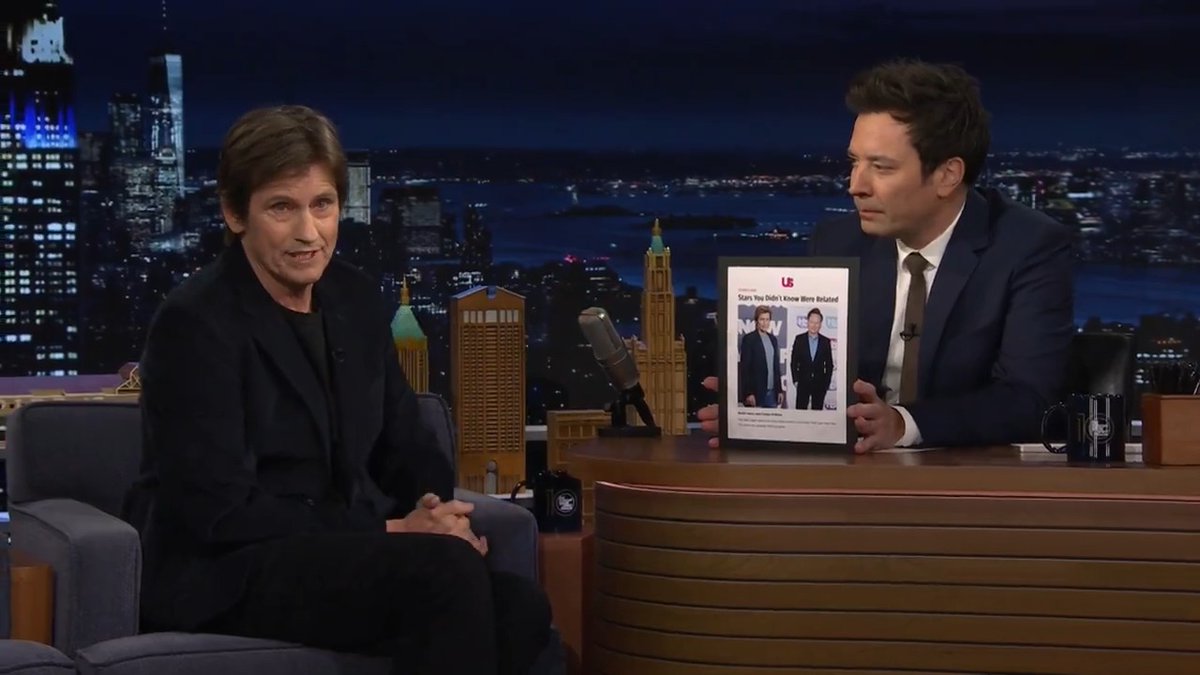 .Denis Leary learned he was related to Conan O'Brien after being a guest on his show 🤣 #FallonTonight