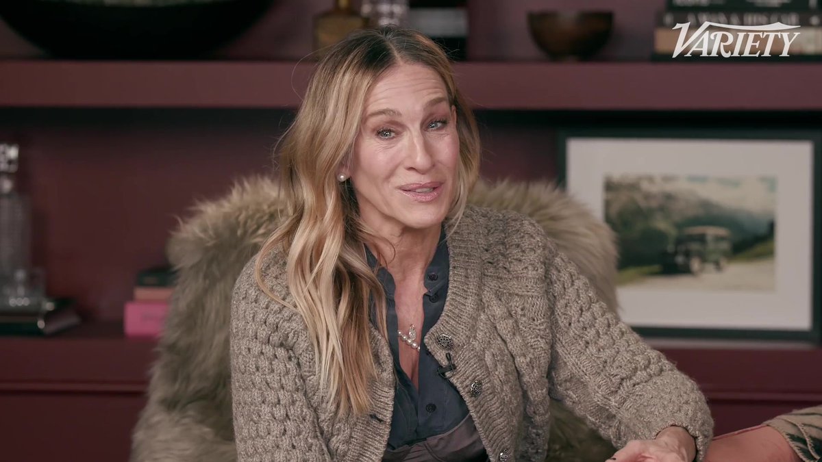 Sarah Jessica Parker, who executive produced documentary "The Librarians," talks about growing up in libraries and her affection for librarians. The film focuses on librarians who are fighting book bans. | Variety Studio presented by Audible