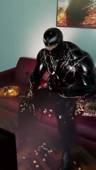Lowkey kinda mad I dropped my food. 🍿 #Venom: The Last Dance is now available on Blu-ray &amp; Digital.